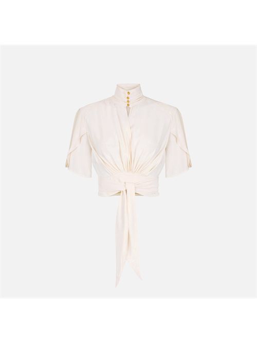 Blusa in georgette di viscosa ELISABETTA FRANCHI | CA15862E2/193